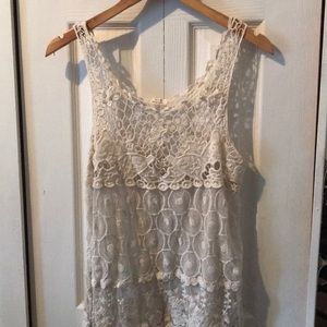 Used. sleeveless blouse